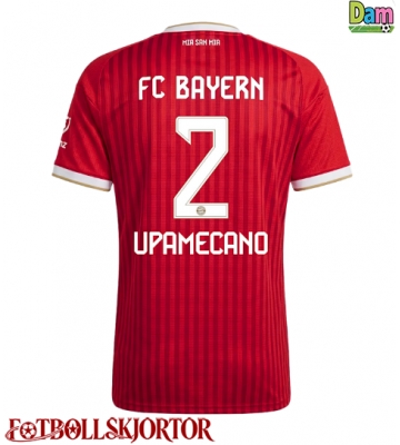 Bayern Munich Dayot Upamecano #2 Hemmatröja Dam 2026-27 Kortärmad